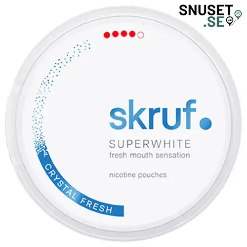 Skruf Super White Crystal Fresh 4