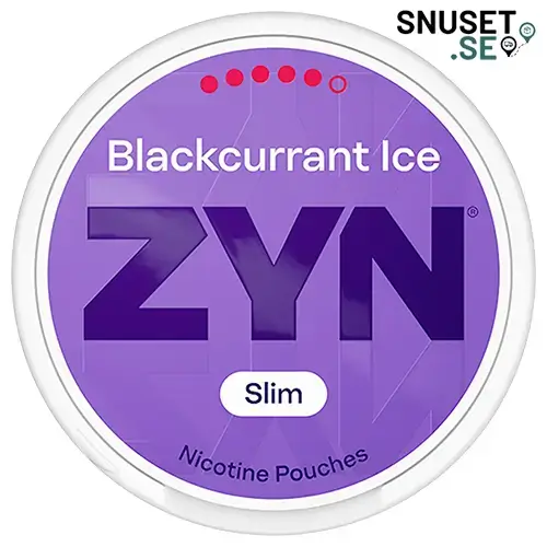 Zyn Blackcurrant Ice Slim 5