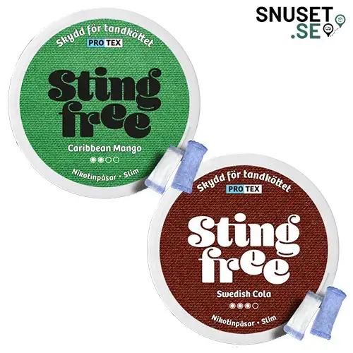 Stingfree Swedish Cola & Caribbean Mango 2-pack