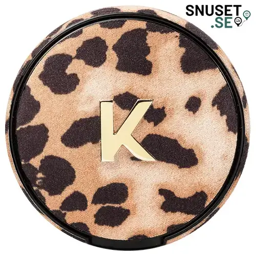 Kelly White Glitterdosa Leopard Kelly