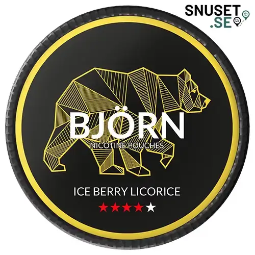 Björn Ice Berry Liquorice 4