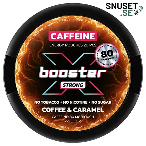 X-Booster Coffee & Caramel Strong Koffein Snus