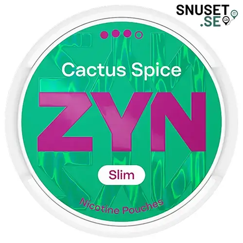 Zyn Cactus Spice Slim 3