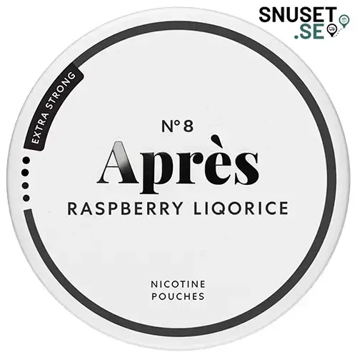 Apres Raspberry Liqorice Extra Strong